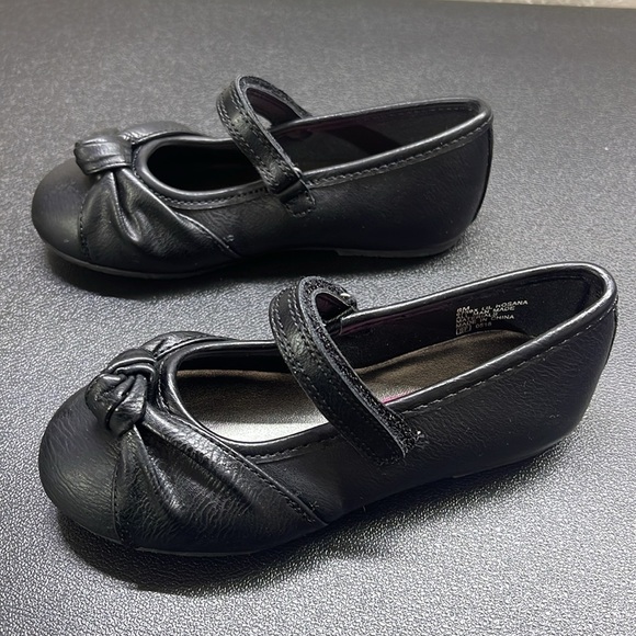 Rachel Shoes Flat black Stride Rite casual-dress shoes toddler size 8 - Picture 3 of 10